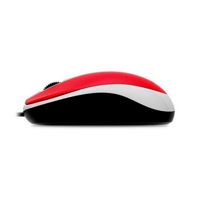 Mouse Genius Alámbrico Usb Dx-120 Rojo