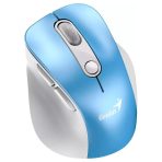 MOUSE ERGO MINI SILENCIOSO RECARGABLE ERGO 9000S PRO BLU