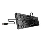 Teclado GENIUS Slimstar 126 QWERTY Numérico COLOR Negro