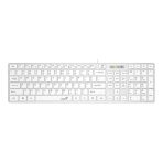 Teclado slimStar 126,SP,USB,WHITE