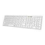 Teclado slimStar 126,SP,USB,WHITE