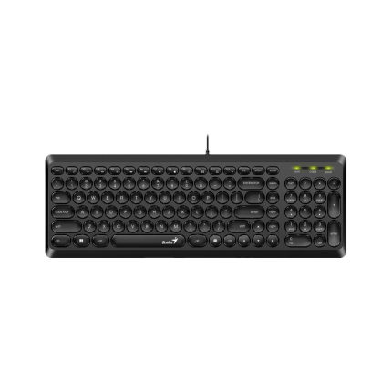 Teclado GENIUS SlimStar Q200 USB Alambrico COLOR Negro