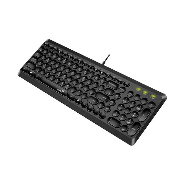 Teclado GENIUS SlimStar Q200 USB Alambrico COLOR Negro