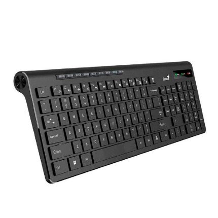 Teclado GENIUS SlimStar 7230 Teclas Tipo Chocolate Ergonómico COLOR Negro