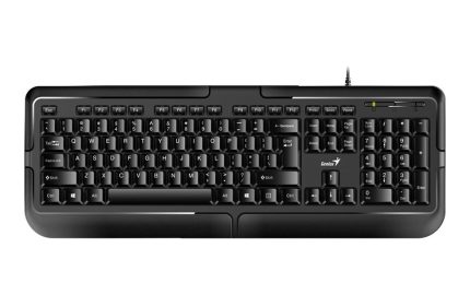 Teclado Genius KB-118 II,SP,USB,BLK / Interfaz USB/Tipo de teclas Cóncavas/Teclas de función No/ Teclas multimediaNo