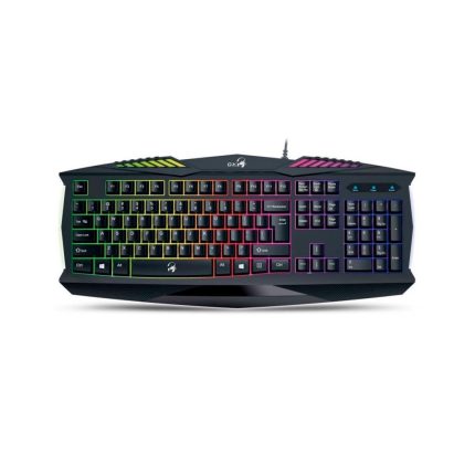 Teclado gamer genius, Iluminación led con 7 colores