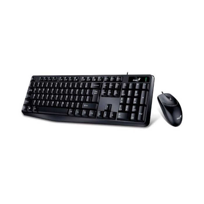 Combo Teclado Mouse GENIUS Alámbrico km 170 USB COLOR Negro