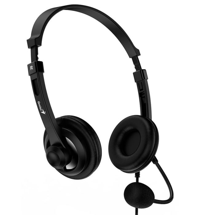 Auriculares Genius con diadema USB HS-230U Negro