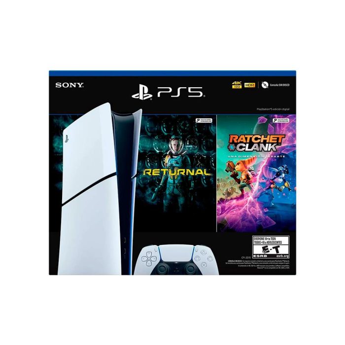 PS5 HW 2015 Bundle Latam Estandar + PS5 Returnal + PS5 Ratchet