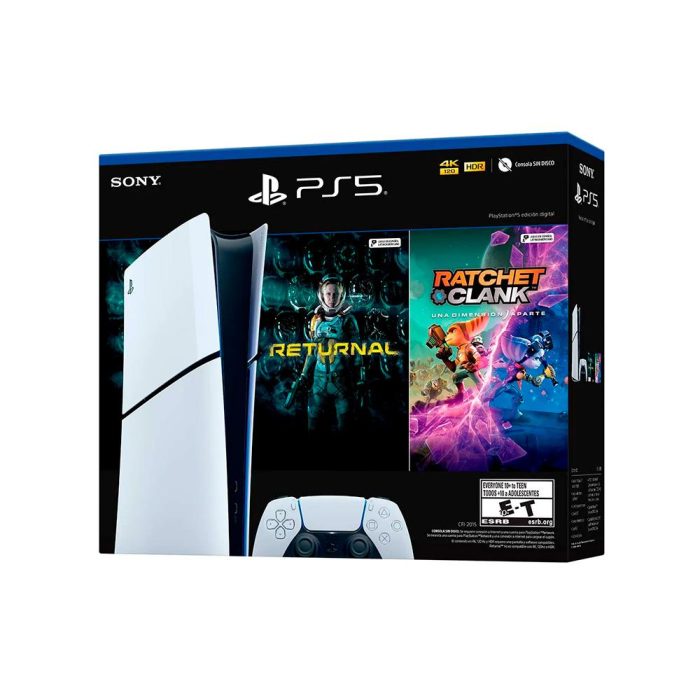 PS5 HW 2015 Bundle Latam Estandar + PS5 Returnal + PS5 Ratchet