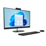 HP AIO 24-cr0007la RYZEN 5 7520U (MENDOCINO)/8GB LPDDR5 5500 (onboard)/512GB/Non-Touch/23.8 FHD Antiglare IPS/UMA/Jet Black - FHD IR Camera - Premium/FREEDOS