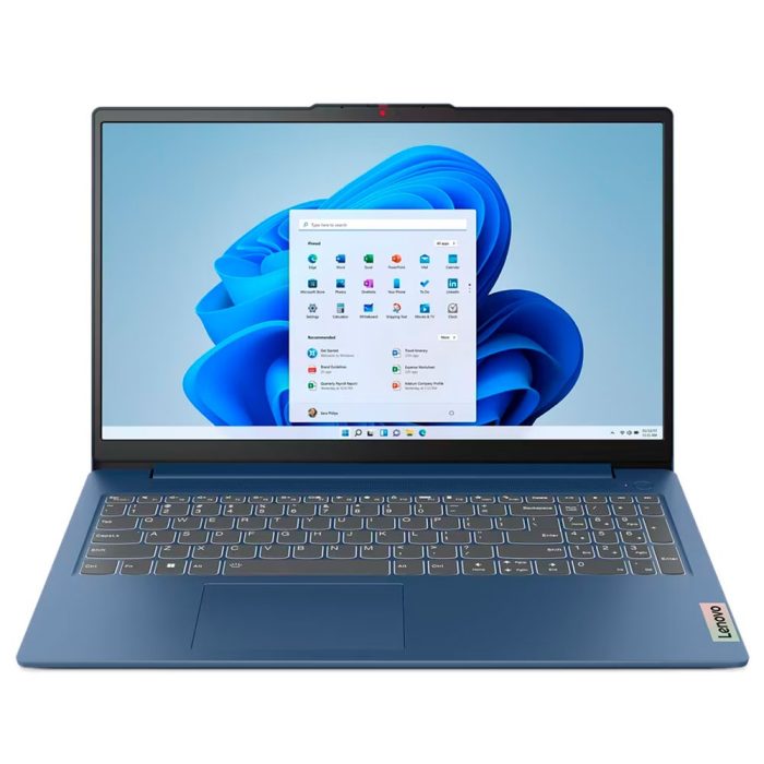 Computador Portatil LENOVO 15,6 Pulgadas RAM 8GB SSD 512GB COLOR Azul Windows 11 Home