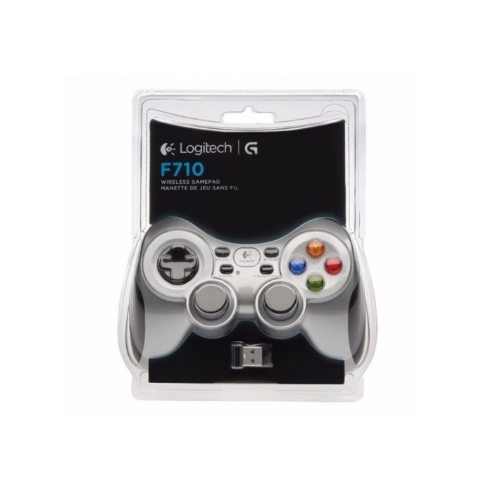 Gamepad LOGITECH Inalámbrico F710 Usb Compatible PC Android TV COLOR Silver