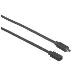 Cable LOGITECH Para Microfono Camara Meetup COLOR Negro