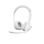 Diadema Logitech H390 USB color blanco