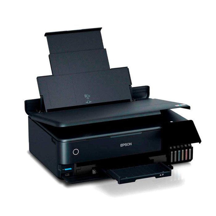 Impresora Multifuncional EPSON Tabloide Fotográfica Ecotank L8180 COLOR Negro