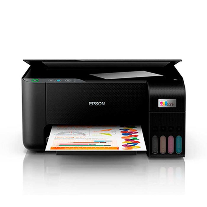 Impresora EPSON Multifuncional Color Ecotank L3210 COLOR Negro