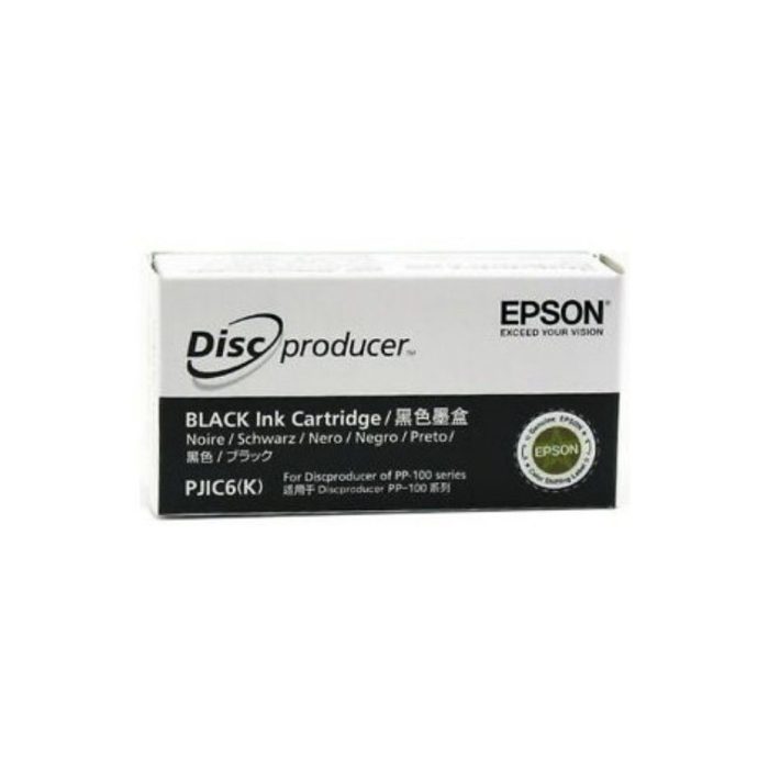 Cartucho Epson C13S020452 Black para Discproducer PP-100, PP-100AP, PP-100II, PP-50