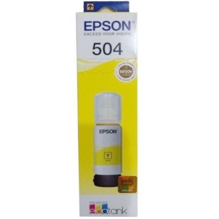 Botella de Tinta EPSON T504420 AL L4150/L4160 COLOR Amarillo