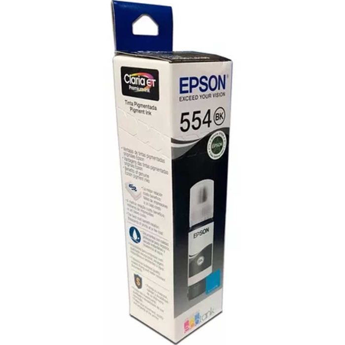 Botella de Tinta EPSON T554120 AL 70 ml COLOR Negro