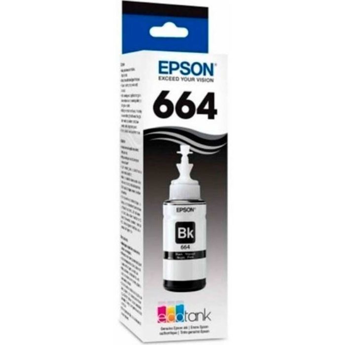 Botella de Tinta EPSON T664120 L200/210/350/355/555 COLOR Negro