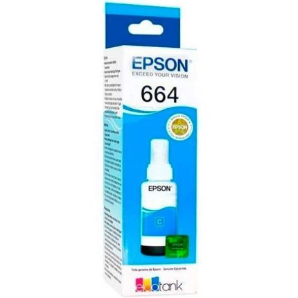 Botella de Tinta EPSON T664220 L200/210/350/355/555 COLOR Cyan