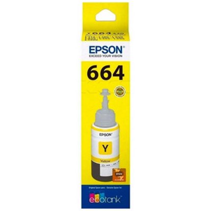 Botella de Tinta EPSON T664420 L200/210/350/355/555 COLOR Amarillo