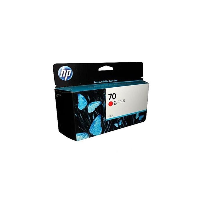 Cartucho de Tinta HP 70 DesingJet de 130 ml COLOR Rojo