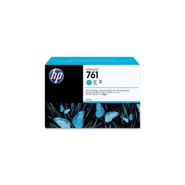 Cartucho de Tinta HP DesignJet 761 de 400 ml COLOR Cyan