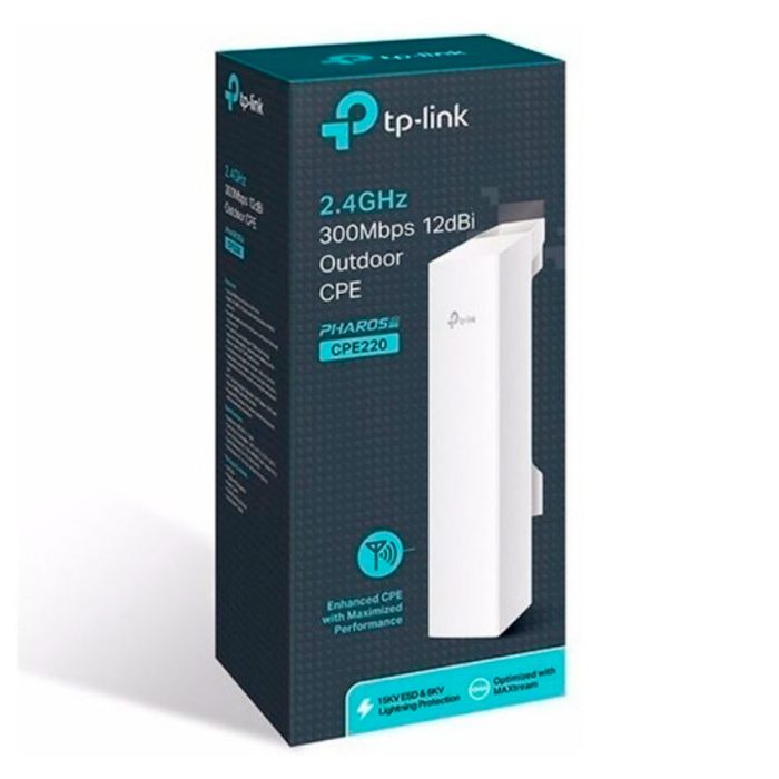 Acess Point TPLINK Exterior de 2.4 GHz 300 Mbps 12 dBi.