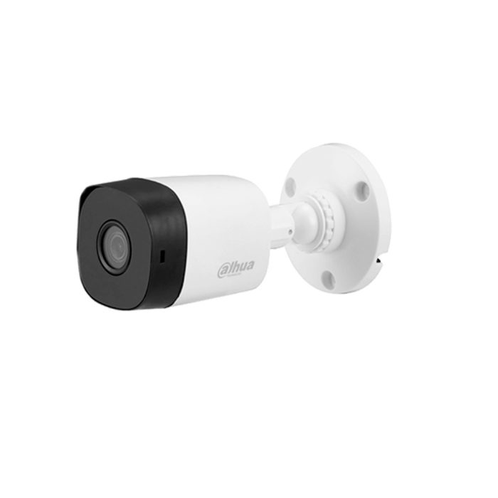 Camara Dahua Bullet, 2MP, Lente fijo 2.8mm, 4en1 (CVI/TVI/AHD/CVBS), Plastica, DWDR, Smart IR20m, IP67, 12VDC.