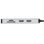 Docking Station TARGUS 4USB-C Dual HDMI 4K con fuente de alimentación Pass-Thru de 100 W