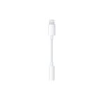 Adaptador APPLE De Lightning A Jack De 3.5mm Para Audífonos COLOR Blanco