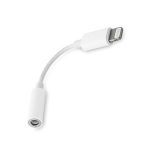 Adaptador APPLE De Lightning A Jack De 3.5mm Para Audífonos COLOR Blanco