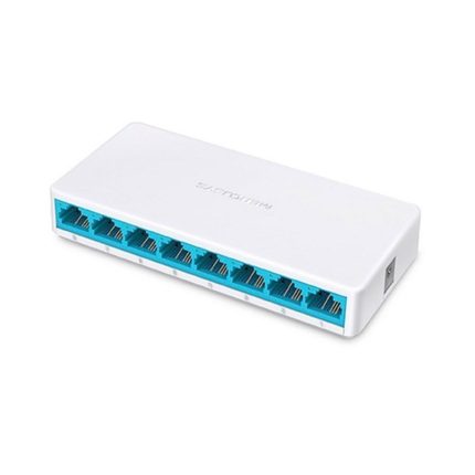 Switch MERCUSYS de Escritorio 8 Puertos COLOR Blanco