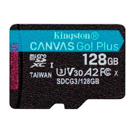 Memoria KINGSTON Micro Sd Canvas Go Plus Card + ADP 128GB