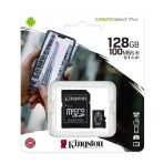 Memoria Micro SD KINGSTON Canvas Select Plus 128GB COLOR Negro