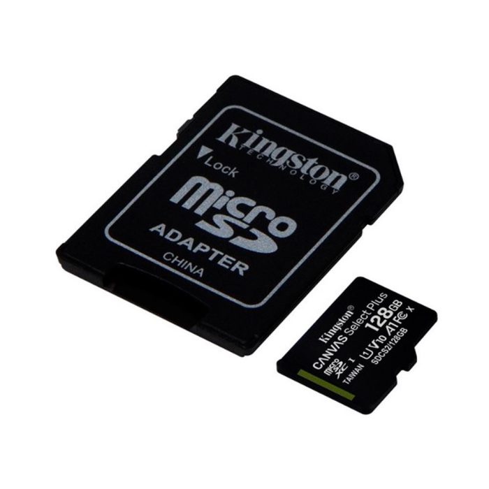 Memoria Micro SD KINGSTON Canvas Select Plus 128GB COLOR Negro