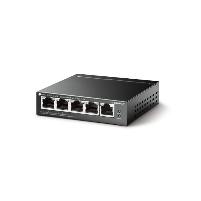 Switch TPLINK PoE de escritorio de 5 puertos