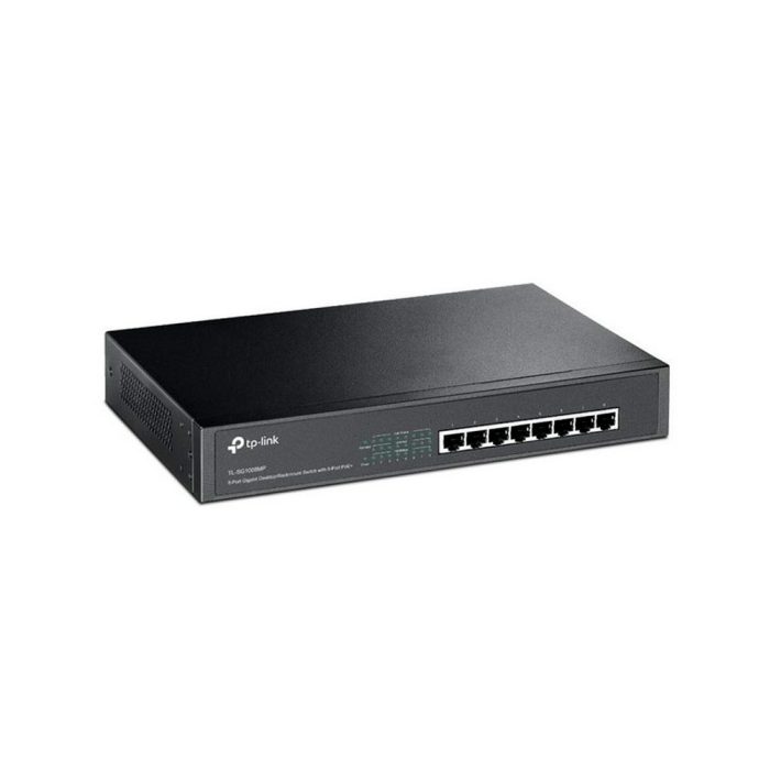 Switch TP-LINK PoE de 8 Puertos Gigabit COLOR Negro