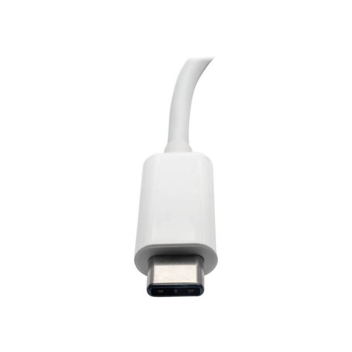 ADAPTADOR Multipuerto USB-C, VGA, Puerto USB-A, GbE, Carga PD, Blanco