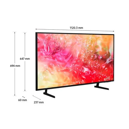 Televisor Samsung FLAT LED Smart TV 50 pulgadas Crystal UHD 4K /3,840 x 2,160, AI, /HDR / DVB-T2 /LAN /WIFI 5 / Bluetooth 5.2 / Google Meet / AirPlay 2 /modo ambiente/ Modo Juego/ HDMI x 3/ USB x1 /abre y edita archivos de Office/ Garantía 1 año, Ficha técnica completa en www.samsung.com.co