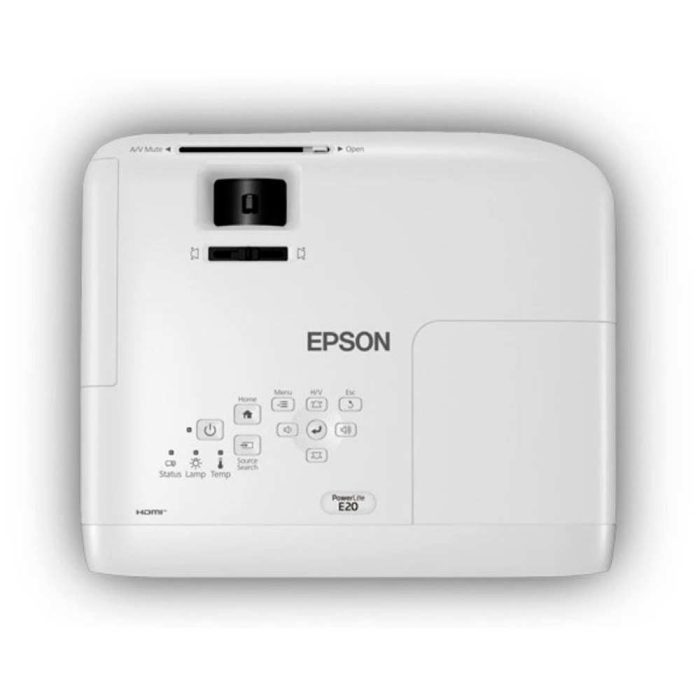 Video Proyector EPSON PowerLite E20 COLOR Blanco