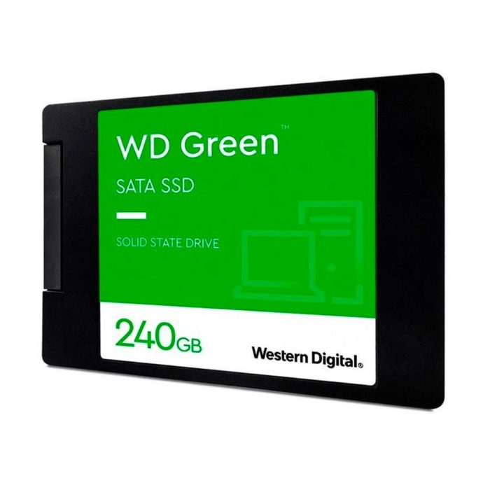 Unidad de Estado Solido SSD WESTERN DIGITAL 240gb COLOR Negro Verde