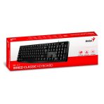 Teclado GENIUS KB-117 USB Alambrico COLOR Negro