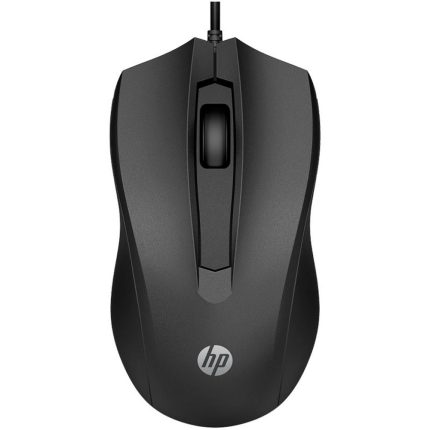 Mouse Con Cable HP 100 Negro