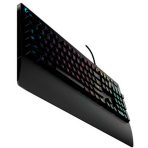 Teclado G213 prodigy logitech gaming ingles alámbrico USB RGB lightsync color negro