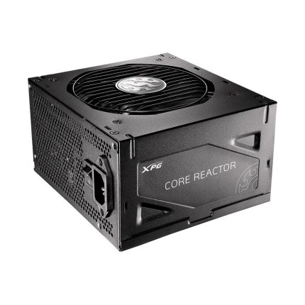 XPG CORE REACTOR II VE, Black, 80+ Gold, Full Modular, 750W, ATX 24x1, EPS 8x2, PCIE 6+2x3, MOLEXx2, 12VHPWRx1, SATAx6, TW Capacitor,