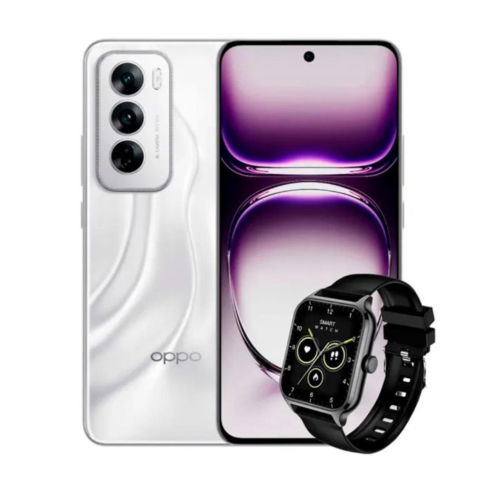 OPPO RENO 12 5G 512GB 12GB GRIS+SMARTWATCH