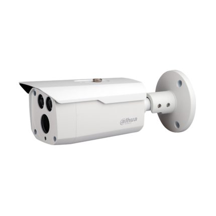 Camara Dahua Bullet, 2MP, Lente fijo de 3.6mm, 4en1 (CVI/TVI/AHD/CVBS), IR 80m, IP67, 12VDC.